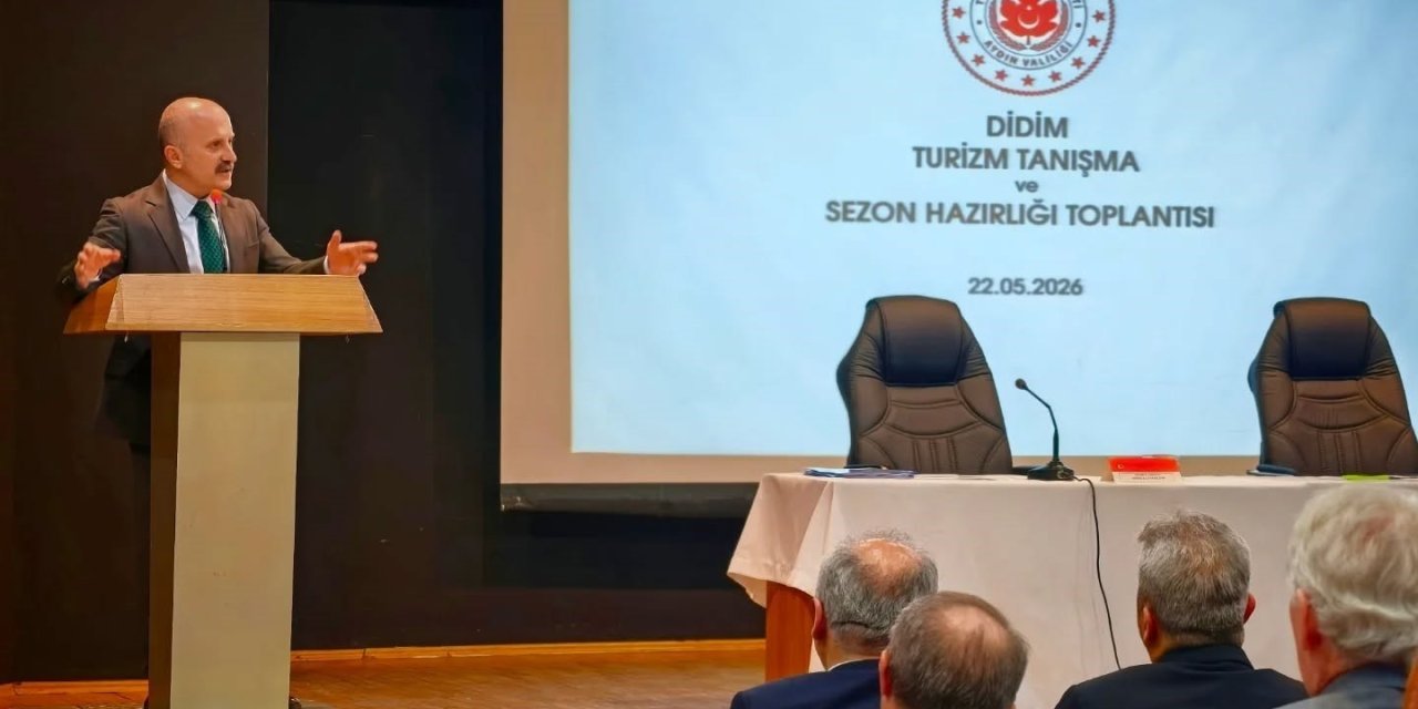 Didim’de turizm sezonu hazırlıkları masaya yatırıldı