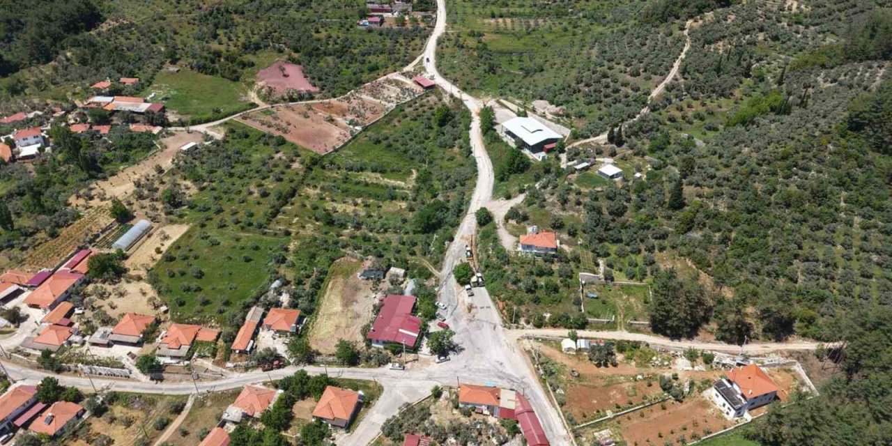 Ula Kızılağaç ile Menteşe Yenice Mahalleleri arasındaki içme suyu altyapısı yenileniyor
