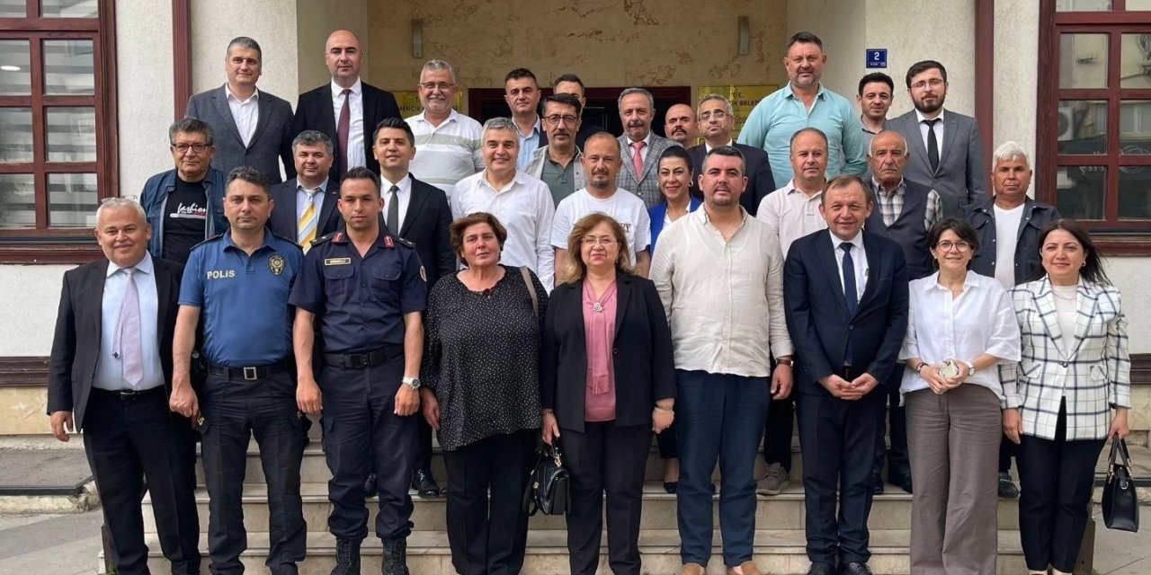 Germencik’te protokol ve vatandaşlar bayramlaşma programında buluştu