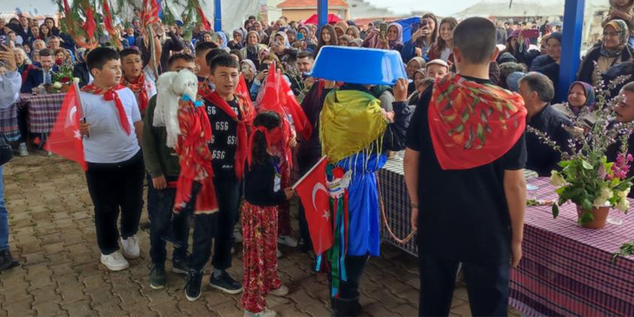 “Yağmur Gelini” geleneği yeniden canlandı: Kekik kokulu şenlikte kültür ve üretim buluştu