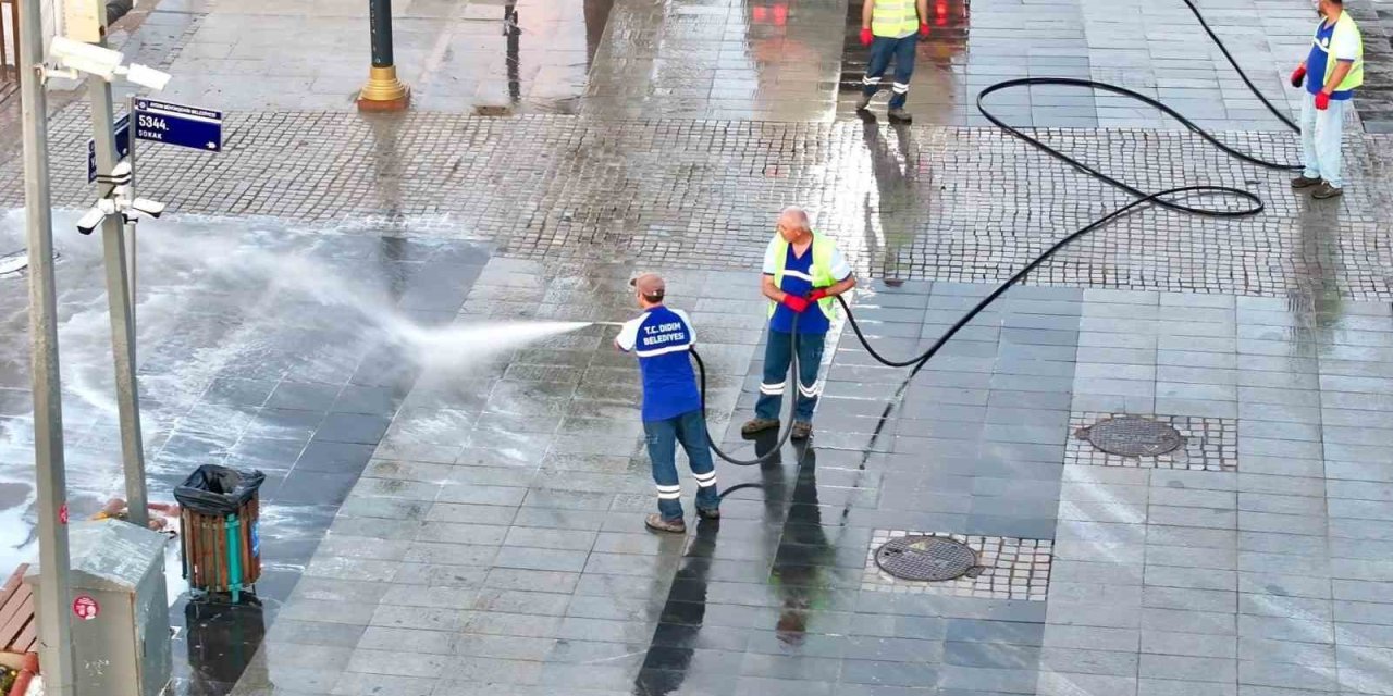 Didim Belediyesi bayram hazırlıklarını sürdürüyor
