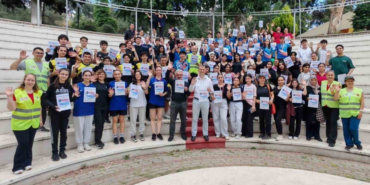 Aydın’da oryantiring heyecanı Pınarbaşı’nda yaşandı