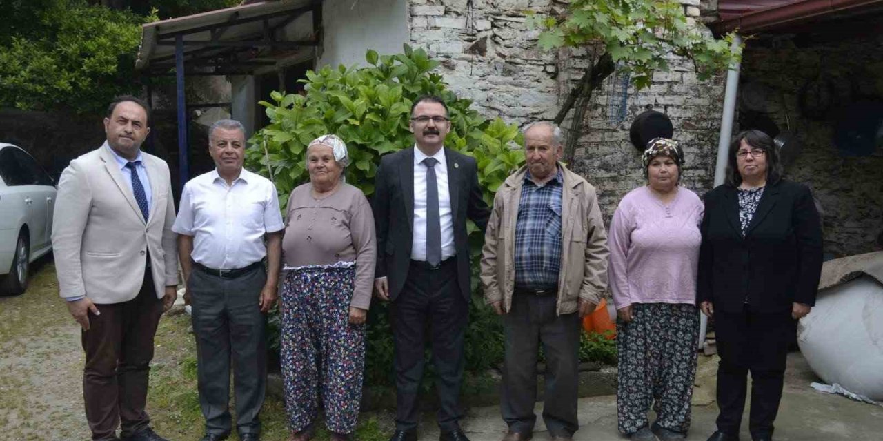 Sultanhisar protokolü şehit ailelerini unutmadı