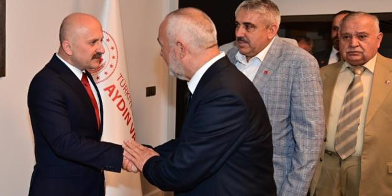 Aydın protokolü bayramlaşma töreninde bir araya geldi