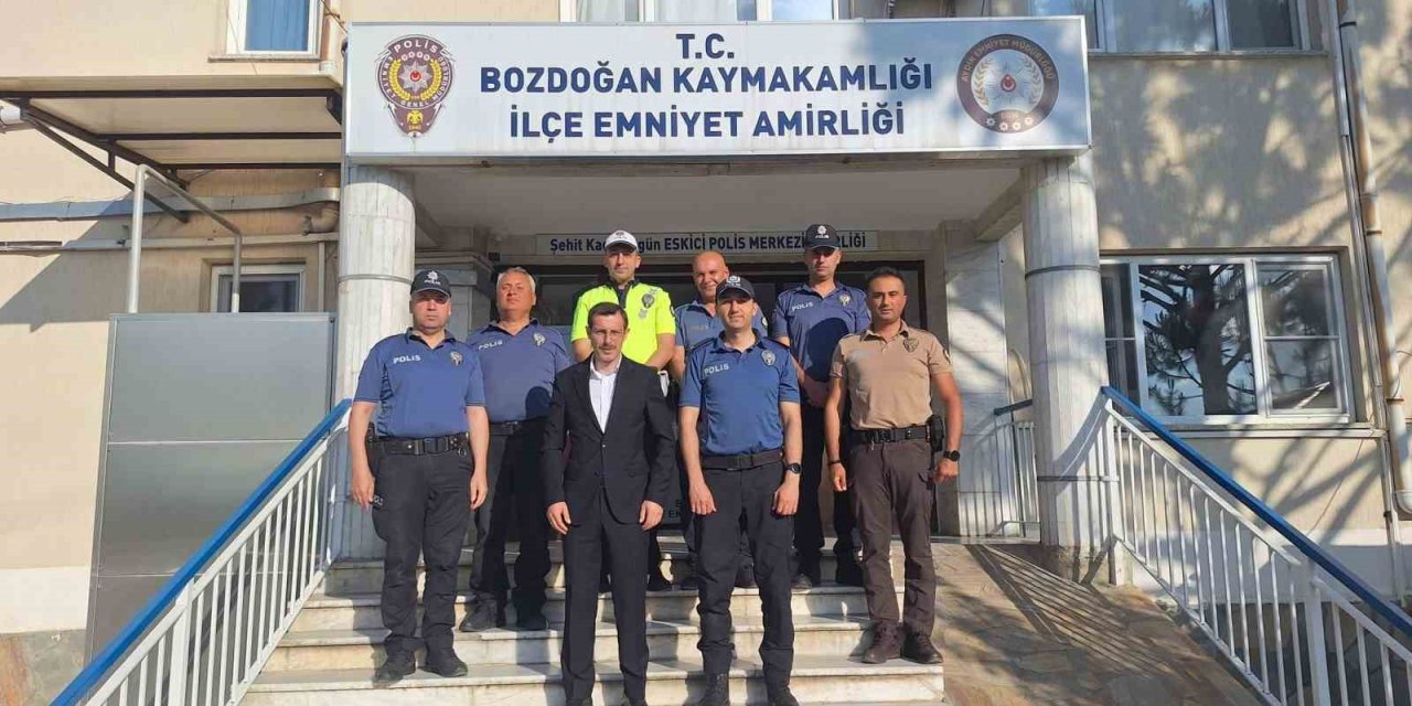 Kaymakam Polat, bayram mesaisindeki personeli yalnız bırakmadı