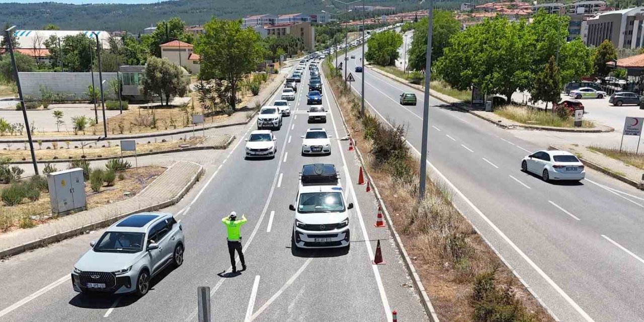Muğla’da tatilcilerin dönüş yolcuğu başladı
