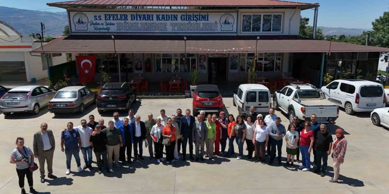 Efeler Diyarı Kadın Kooperatifi, Ege Basınına ev sahipliği yaptı