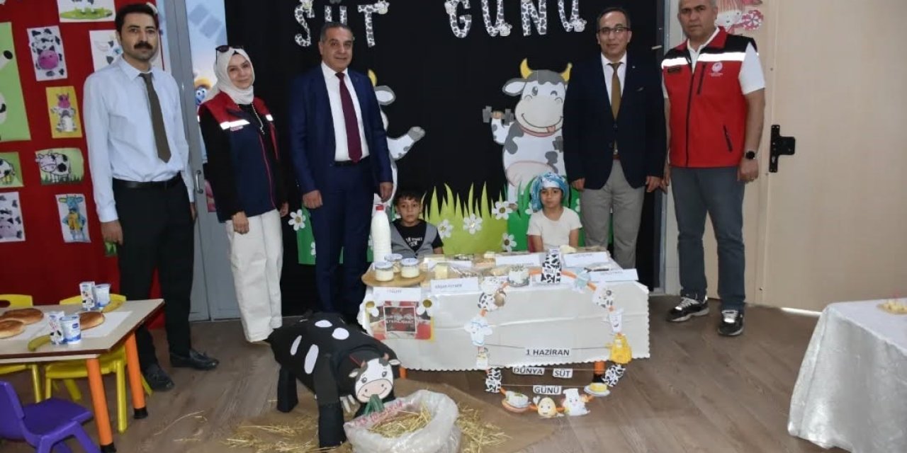 Aydın’da miniklere süt tüketiminin önemi anlatıldı