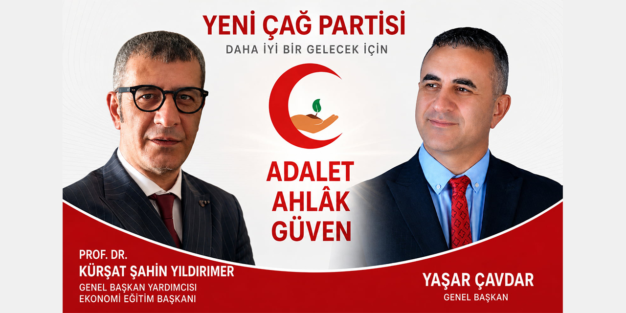 Yeni Çağ Partisi’nde Prof. Dr. Kürşat Şahin Yıldırımer dönemi başladı