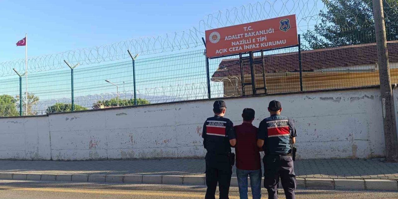 Hapis cezasıyla aranan şahıs Nazilli’de yakalandı