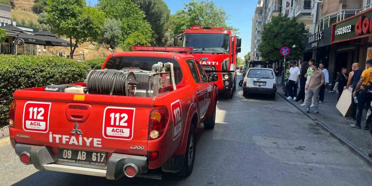 İtfaiyeden hızlı müdahale