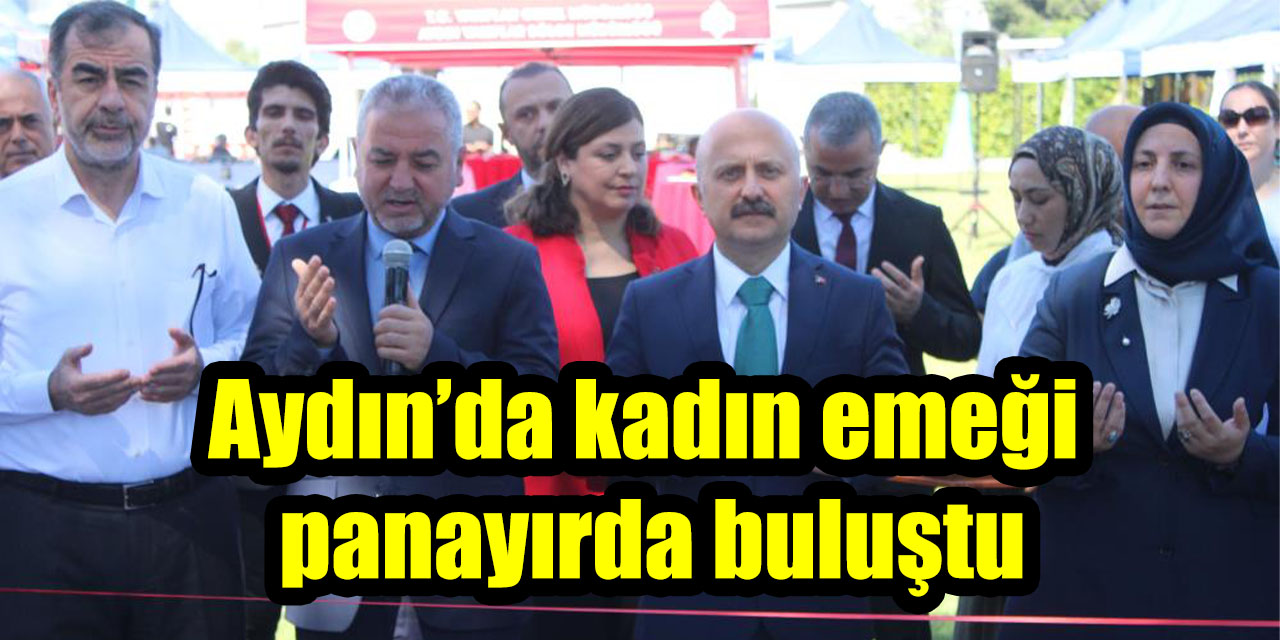 Aydın’da kadın emeği panayırda buluştu