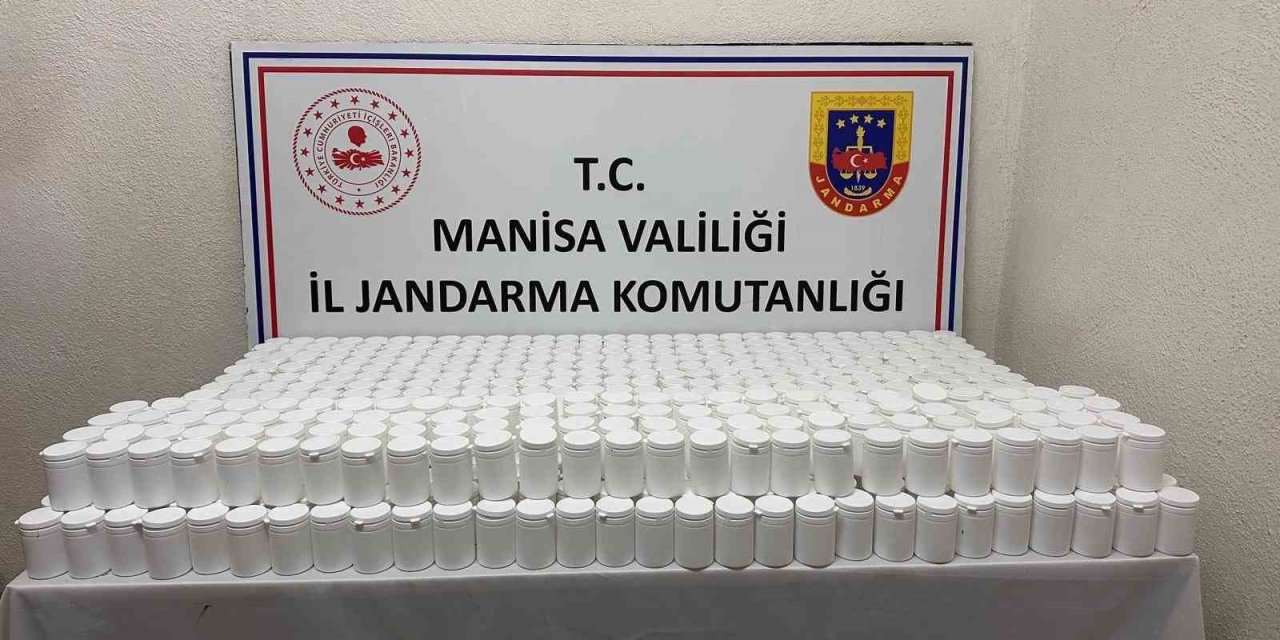 Akhisar’da 50 binden fazla sentetik hap ele geçirildi