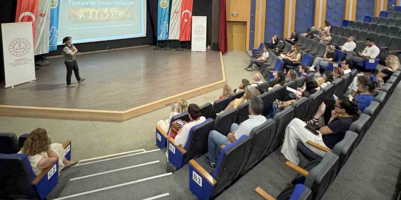 Öğretmenlere orman yangınları farkındalık eğitimi