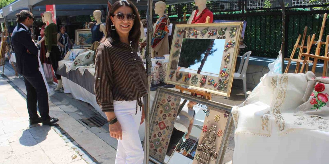 Aydın’da kirpi oku ile sanat dikkat çekiyor