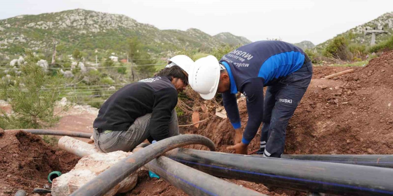 Marmaris Orhaniye ve Osmaniye Mahallelerinin su sorununu çözüldü
