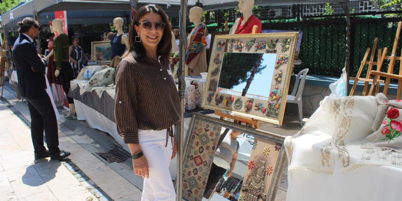 Aydın’da kirpi oku ile sanat dikkat çekiyor