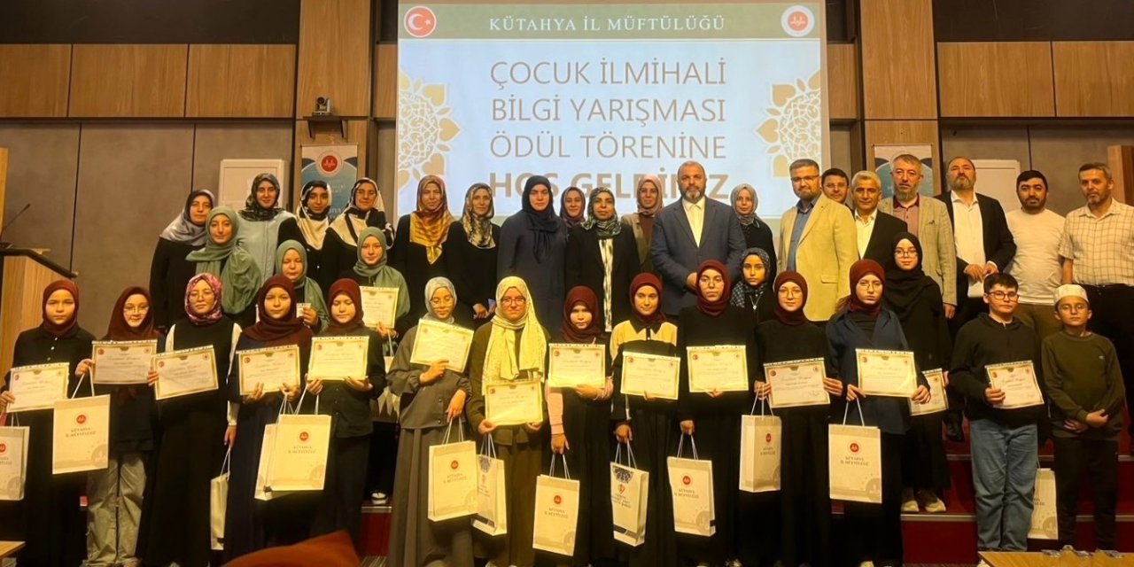 Kütahya’da ’Çocuk İlmihali Bilgi Yarışması’ tamamlandı