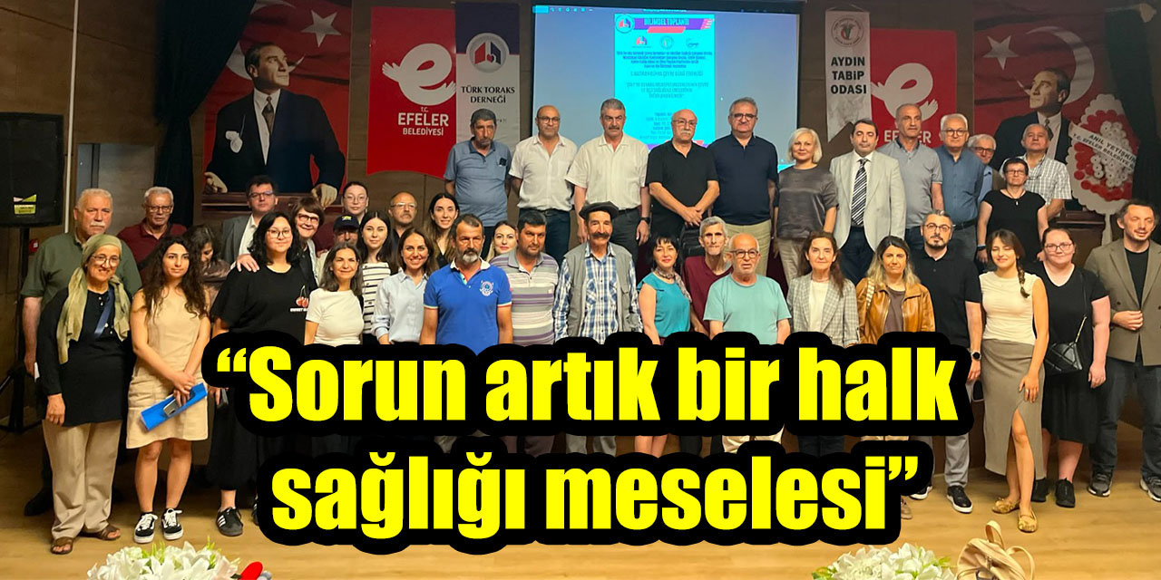 Aydın'da kuvars ve feldspat madenciliği masaya yatırıldı: “Sorun artık bir halk sağlığı meselesi”