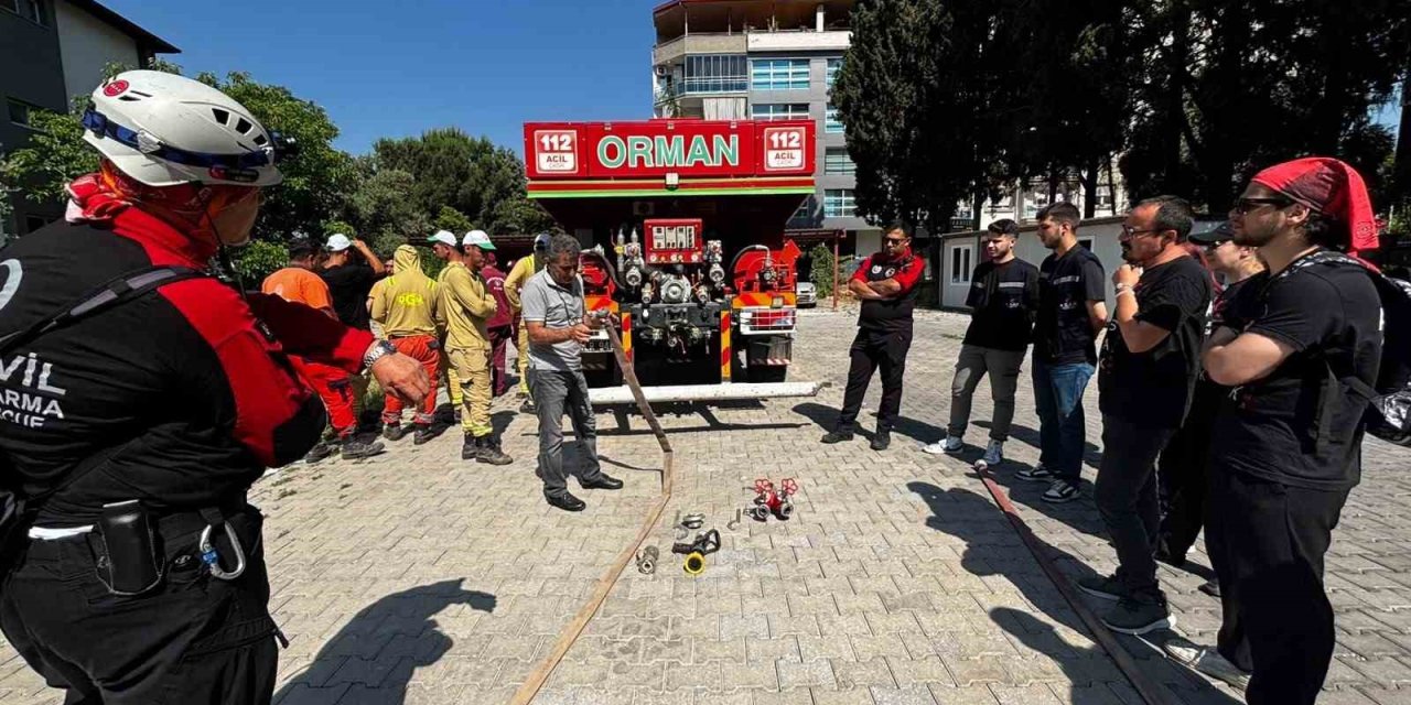 ASAK gönüllülerine orman yangınlarıyla mücadele eğitimi