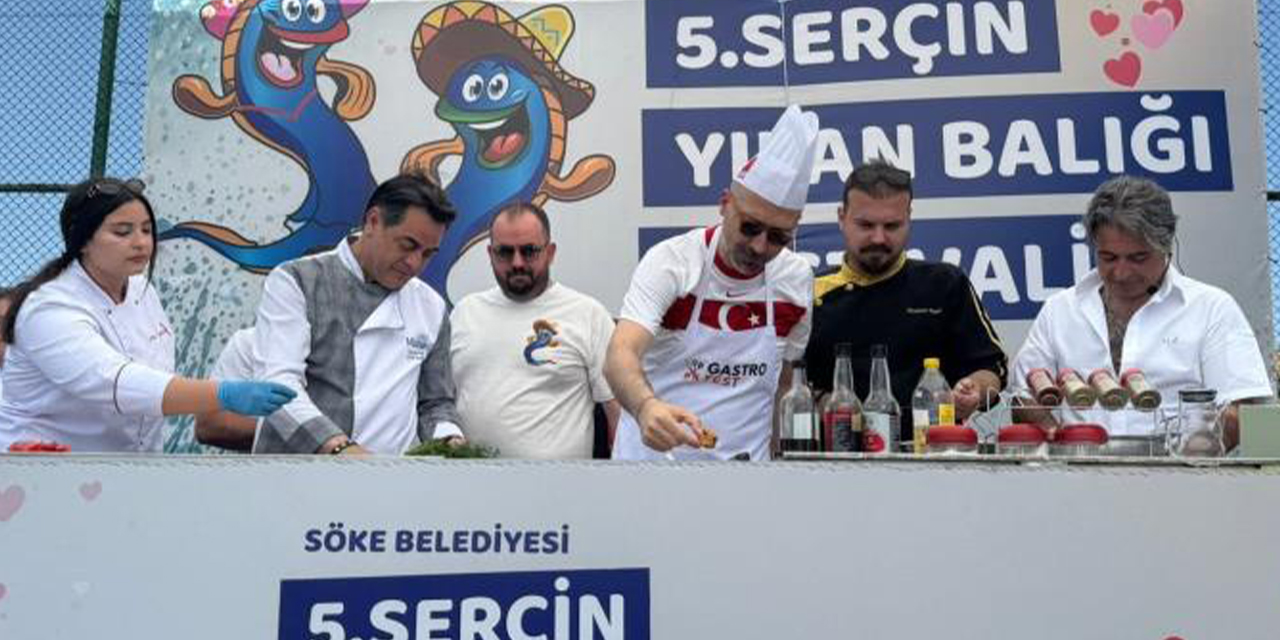 Yılan Balığı Festivali binlerce ziyaretçiyi ağırladı