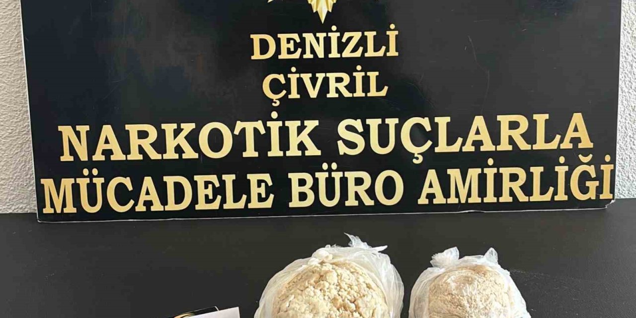 Denizli’de 1 milyon kullanımlık uyuşturucu madde ele geçirildi