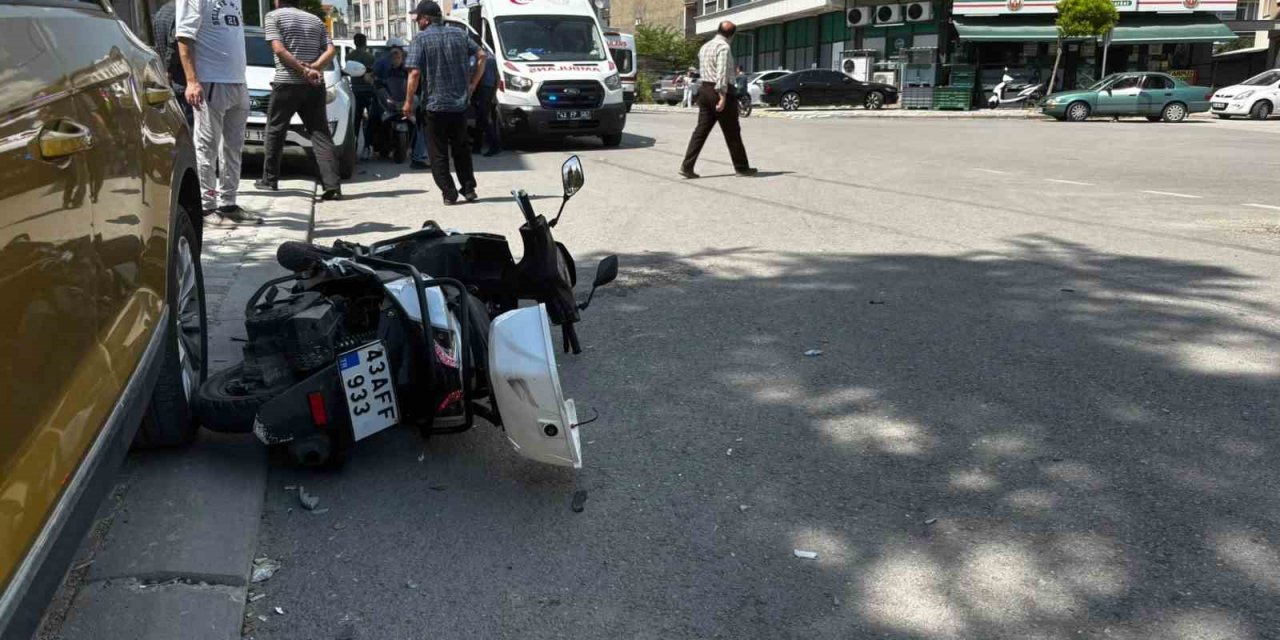 Tavşanlı’da trafik kazası, 2 yaralı