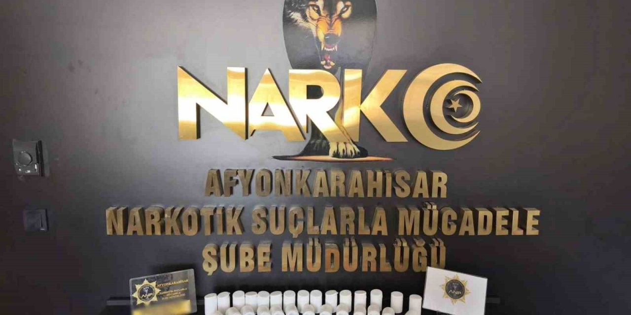 Afyonkarahisar’da uyuşturucu operasyonu: 1 şüpheli tutuklandı