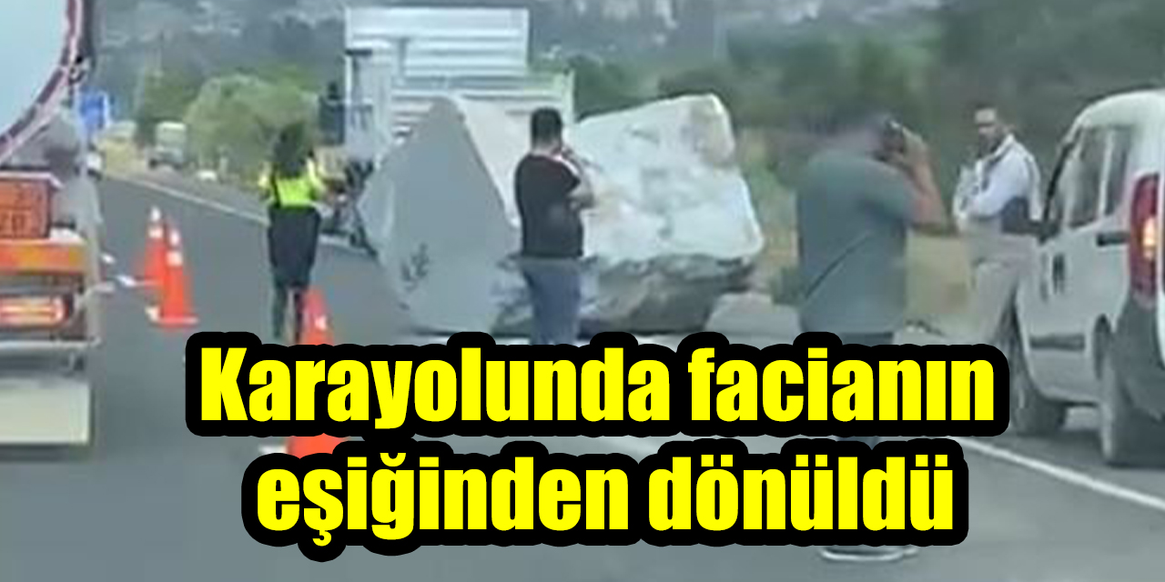 Karayolunda facianın eşiğinden dönüldü