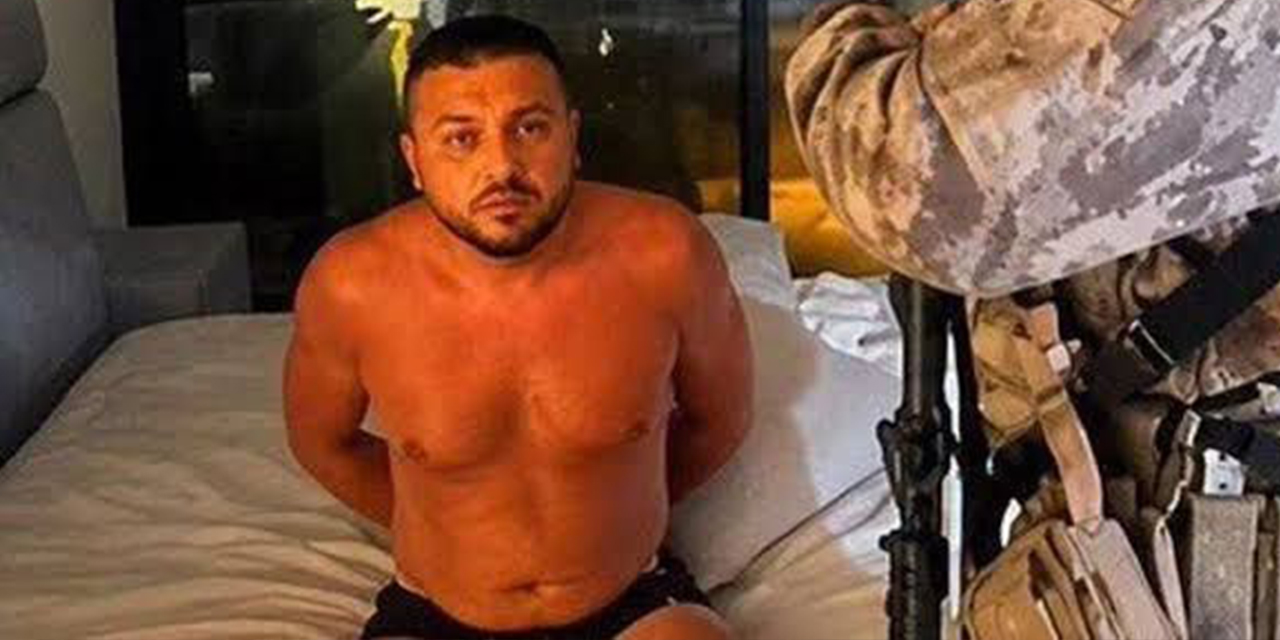 Kırmızı bültenle aranan uyuşturucu baronu Çeşme’de yakalandı