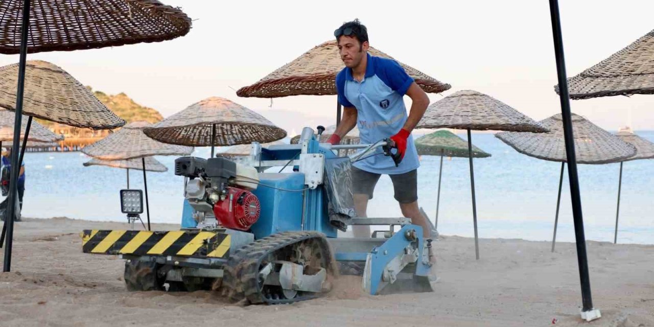 Didim’de plajlar düzenleniyor