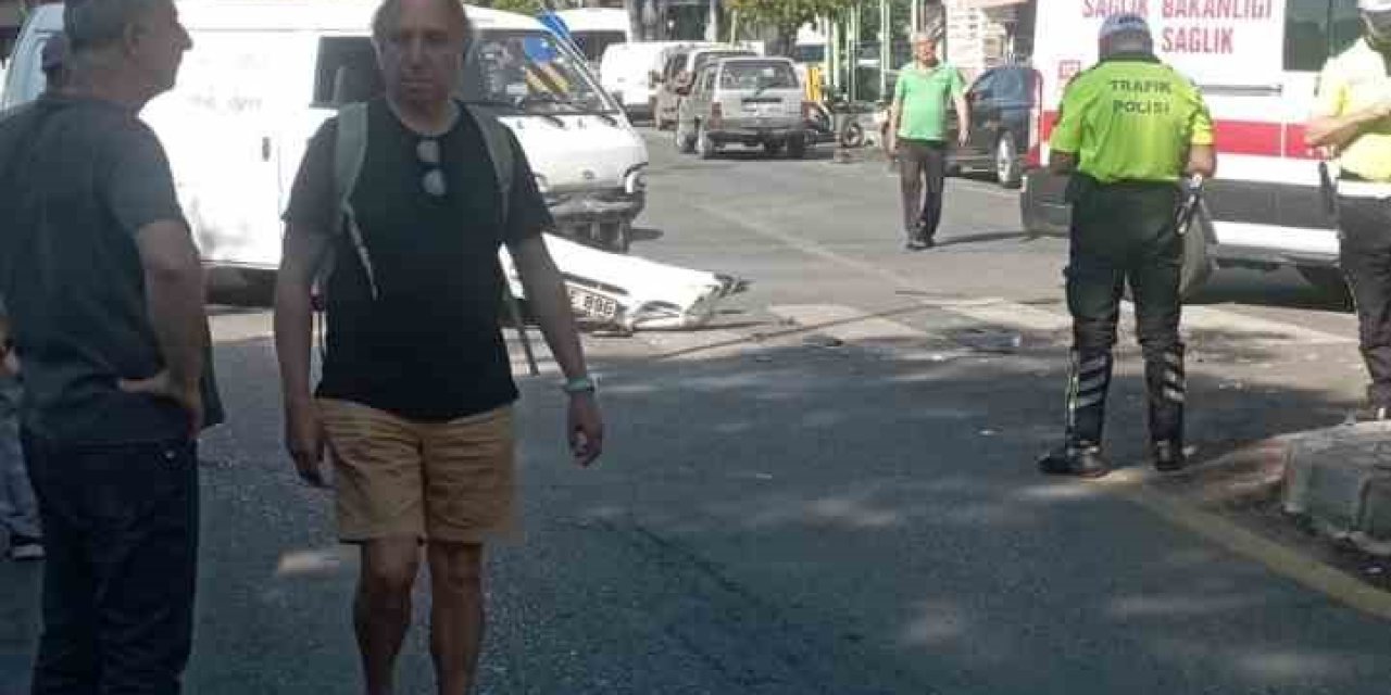 Menteşe’de trafik kazası: 1 yaralı