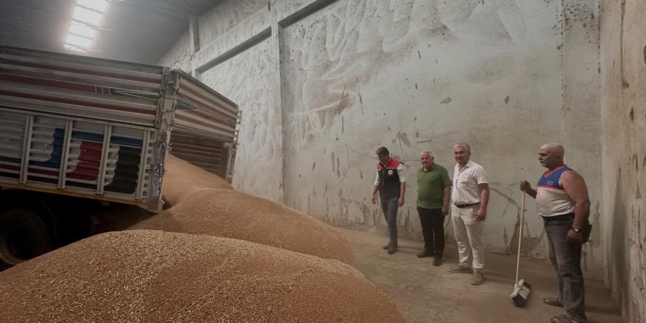 Koçarlı’da ilk hububat alımı gerçekleştirildi
