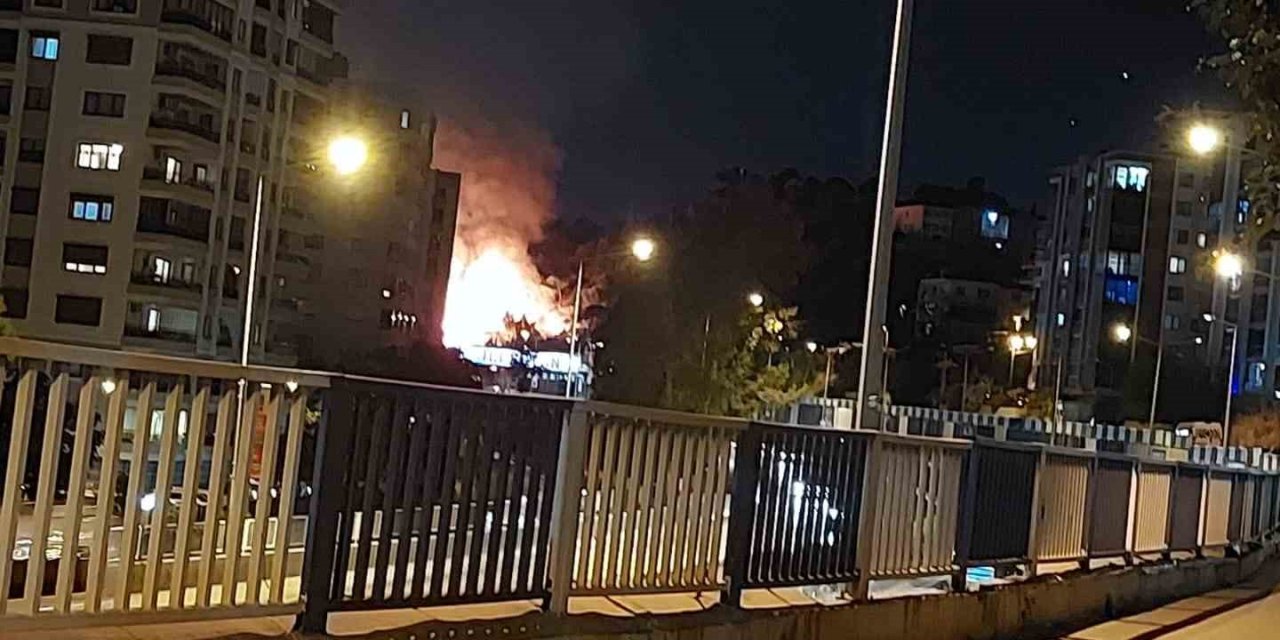 İzmir’de otluk alanda korkutan yangın