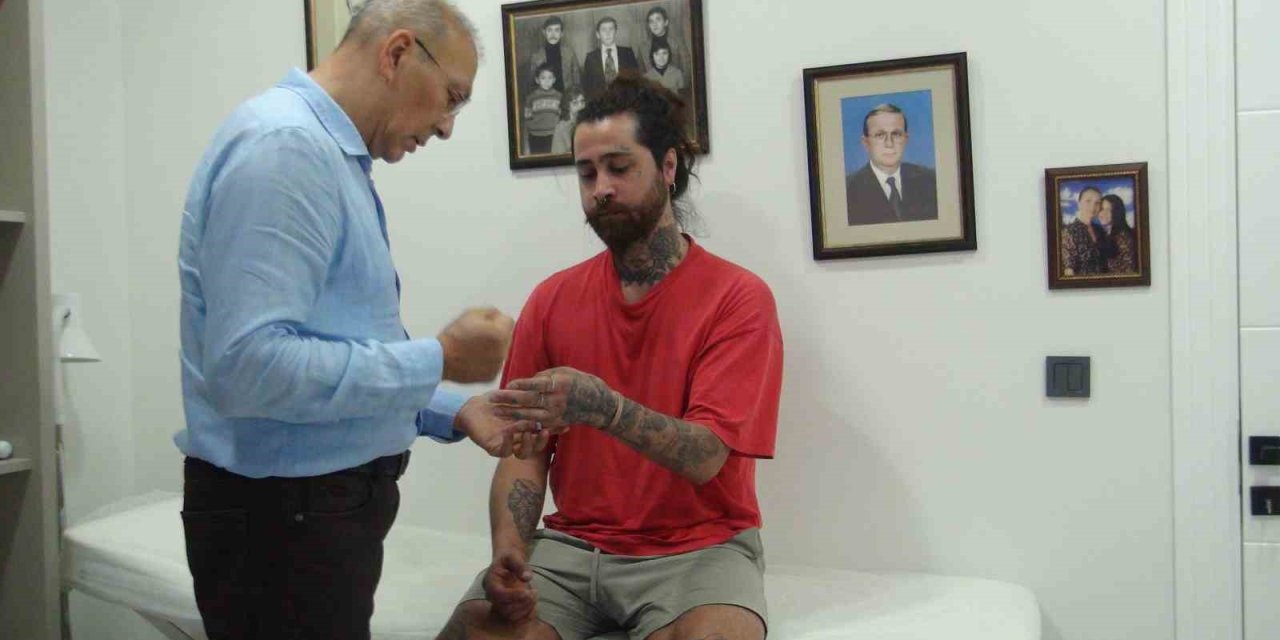 Bileği koptu, doktoru sayesinde hayattan kopmadı