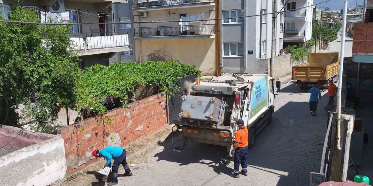 Ovaeymir Mahallesi’nde temizlik çalışması yapıldı