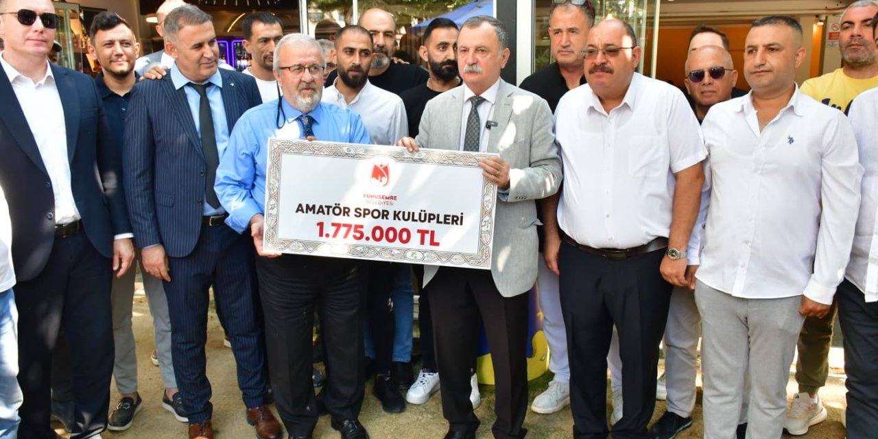 Yunusemre’den amatör spora 1 milyon 775 bin TL’lik destek