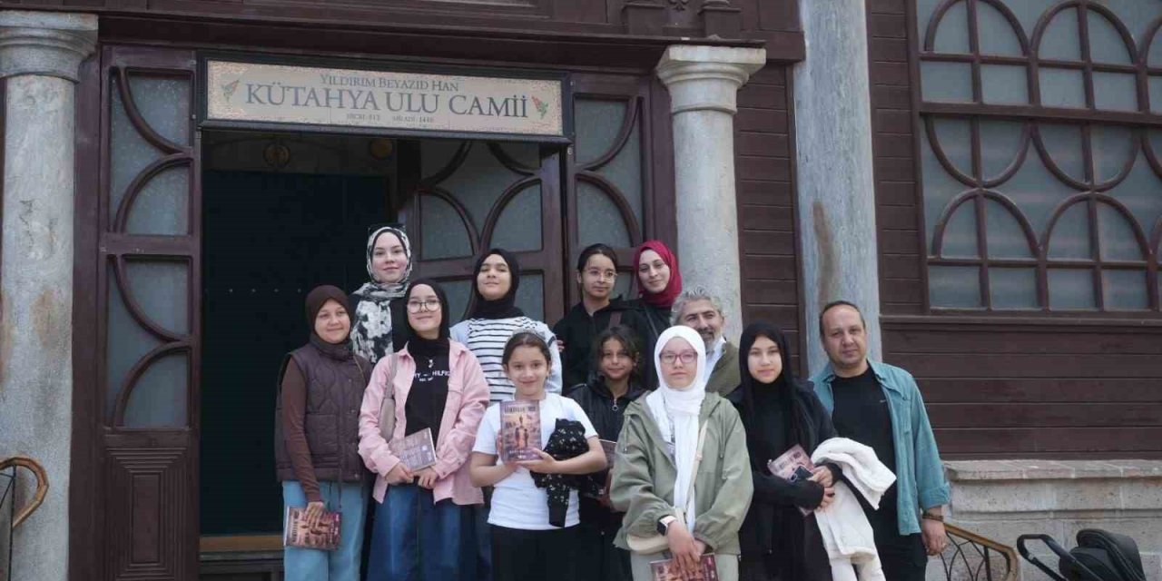 Kütahya’da çocuklar vakıf kültürünü tarihi mekânlarda öğrendi