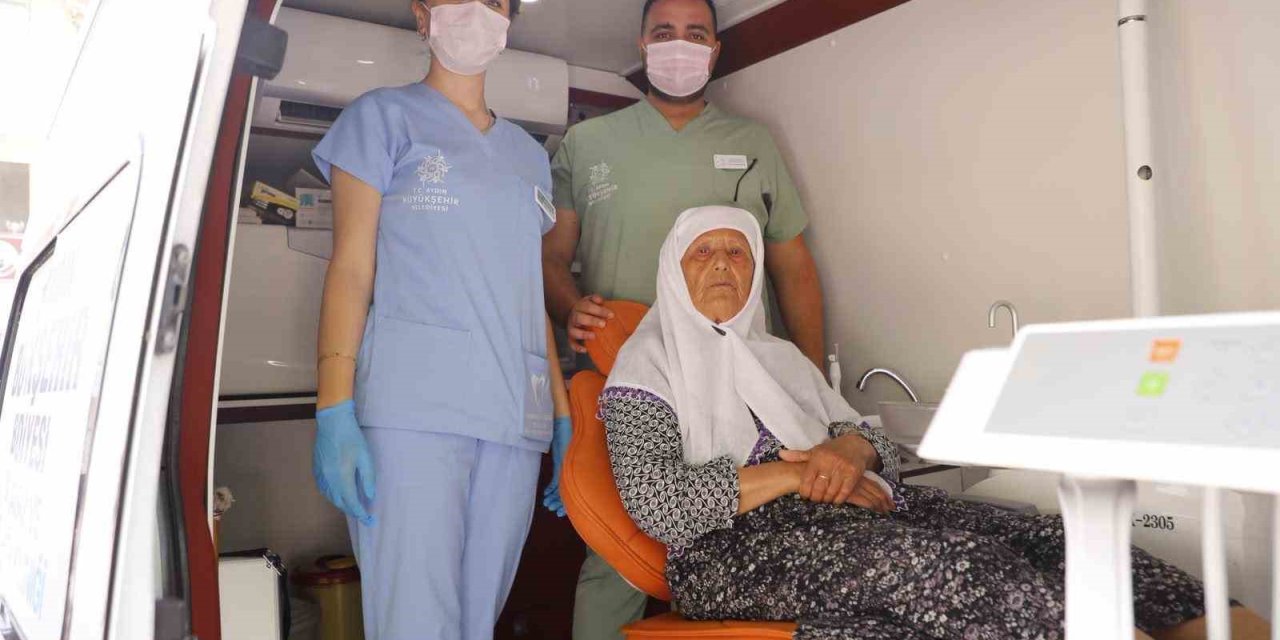 Mobil Diş Kliniği Aracı kırsal mahallelerde hizmete başladı