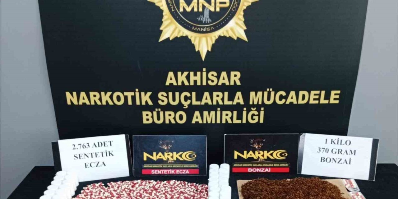 Manisa’da uyuşturucu operasyonu: 21 tutuklama