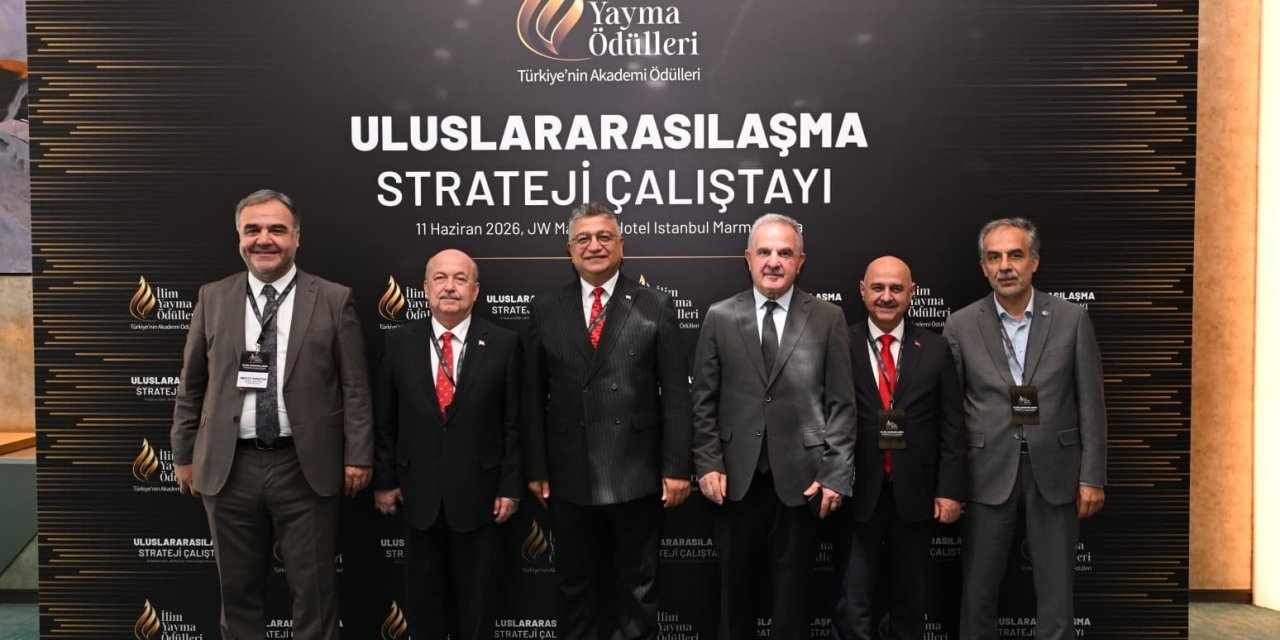Rektör Prof. Dr. Musa Alcı, "Uluslararasılaşma Strateji Çalıştayı"na katıldı