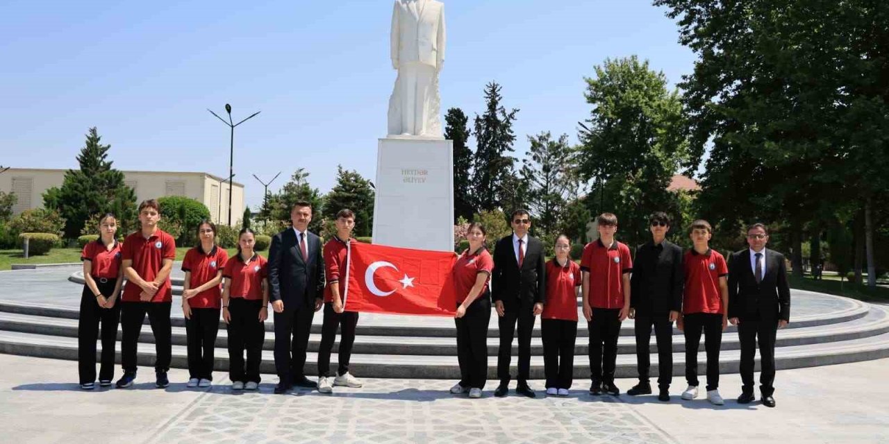 Çameli heyeti, Kardeş Şehir protokolü kapsamında Azerbaycan’da temaslarda bulundu