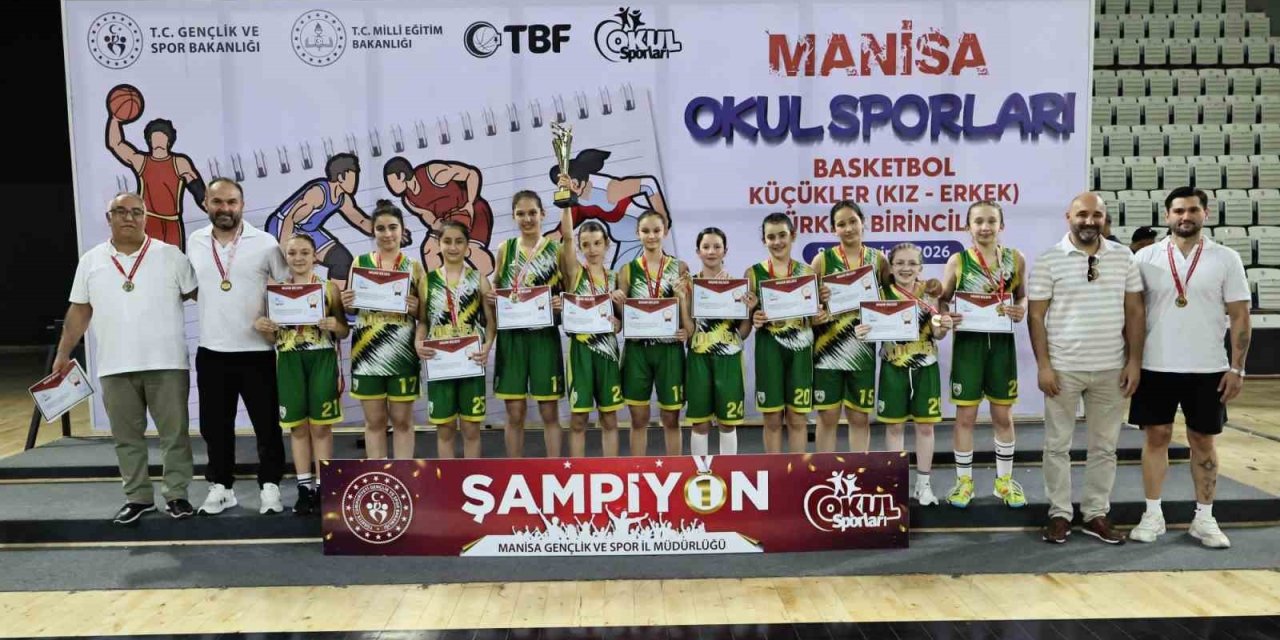 Basketbolun geleceği Manisa’da parladı