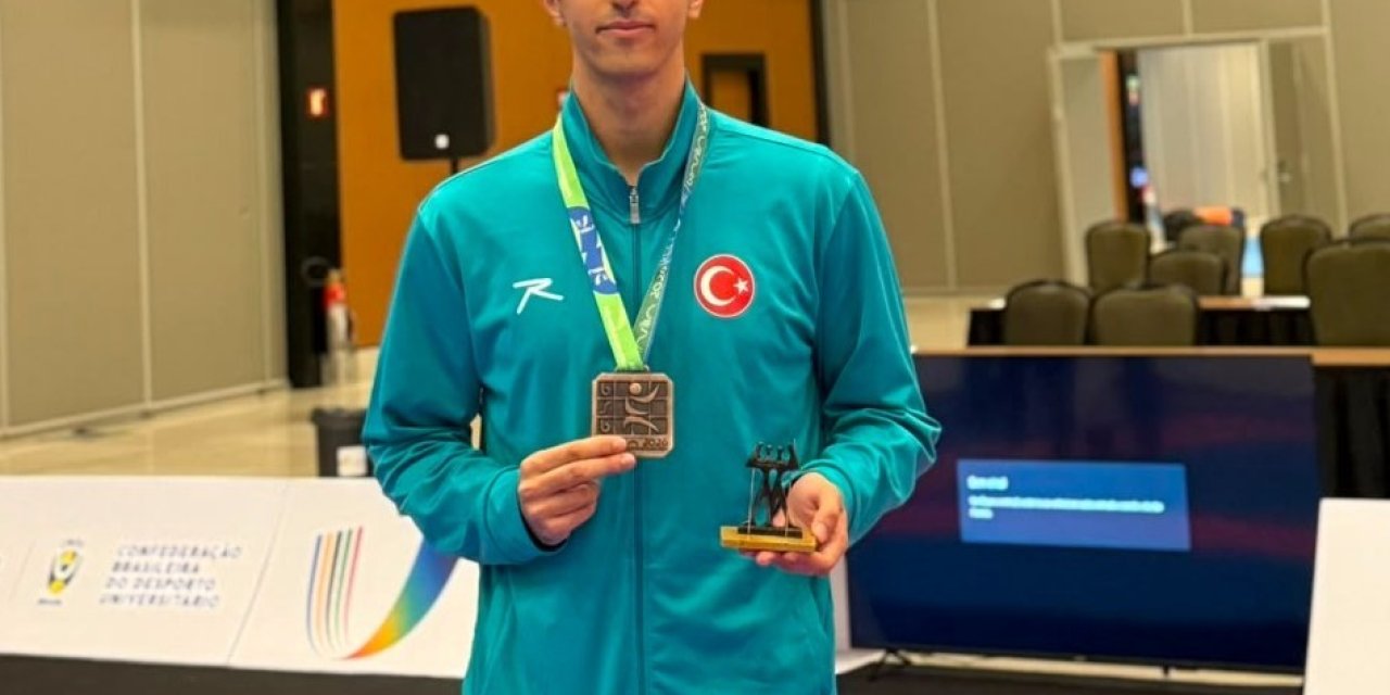 Denizlili Batuhan karate dünya üçüncüsü oldu