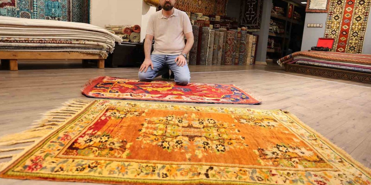 O kadar kıymetli ki, yere serilmiyor