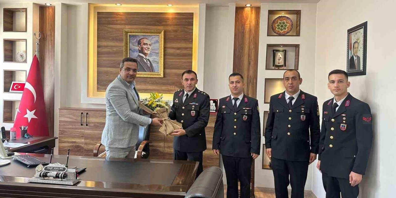 Kaymakam Dalak’tan jandarmaya tebrik ve teşekkür