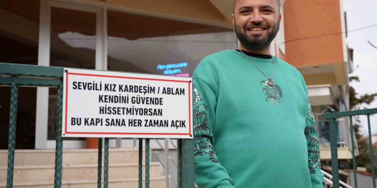 Denizli’de duyarlı esnaftan kadınlara yönelik anlamlı farkındalık