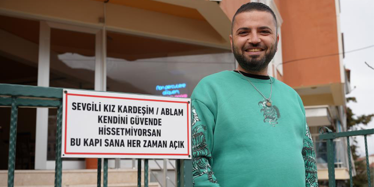 Esnafın mesajı güven kapısına dönüştü: “Bu kapı sana her zaman açık”