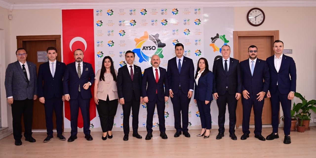 Vali Varol ile Aydın sanayisinin gündemi masaya yatırıldı
