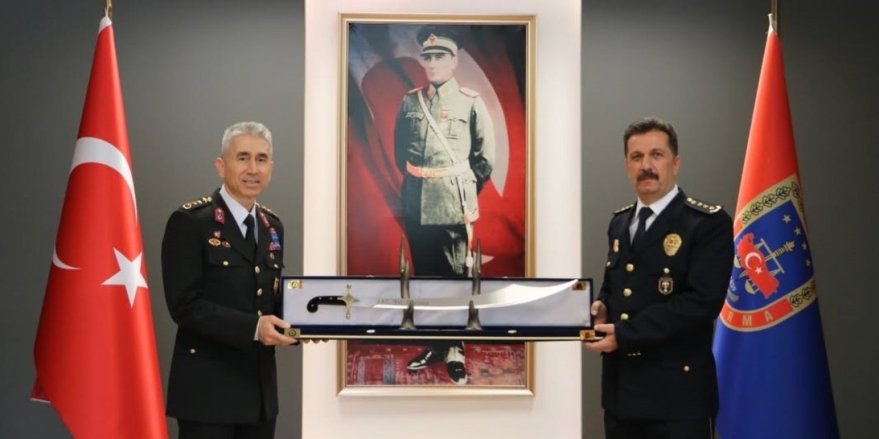 Emniyet teşkilatından jandarmaya anlamlı ziyaret